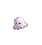 【Vol.EX3】ハロウィンDX キラキラシール風（個別スタンプ：24）