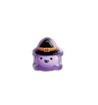 【Vol.EX3】ハロウィンDX キラキラシール風（個別スタンプ：25）
