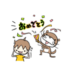 ボクとかわうそ（個別スタンプ：13）