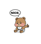 気だるい赤ちゃんクマさん（個別スタンプ：26）