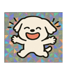 ホロきらマルチーズのぽよぽよ便り@SFW（個別スタンプ：11）