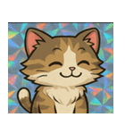 ホロきらラガマフィンのふわもこ時間@SFW（個別スタンプ：3）