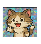 ホロきらラガマフィンのふわもこ時間@SFW（個別スタンプ：5）