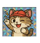 ホロきらラガマフィンのふわもこ時間@SFW（個別スタンプ：8）