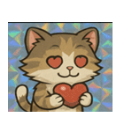 ホロきらラガマフィンのふわもこ時間@SFW（個別スタンプ：12）
