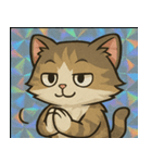 ホロきらラガマフィンのふわもこ時間@SFW（個別スタンプ：14）