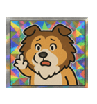 ホロきらコリーのふさふさ日和@SFW（個別スタンプ：3）