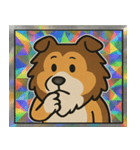 ホロきらコリーのふさふさ日和@SFW（個別スタンプ：7）