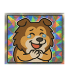 ホロきらコリーのふさふさ日和@SFW（個別スタンプ：8）