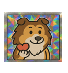 ホロきらコリーのふさふさ日和@SFW（個別スタンプ：14）