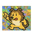 ホロきらコリーのふわもこ通信@SFW（個別スタンプ：3）