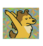 ホロきらコリーのふわもこ通信@SFW（個別スタンプ：10）