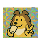 ホロきらコリーのふわもこ通信@SFW（個別スタンプ：16）