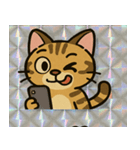 ホロきらベンガルのヒョウ柄速報@SFW（個別スタンプ：5）