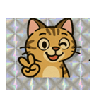 ホロきらベンガルのヒョウ柄速報@SFW（個別スタンプ：7）