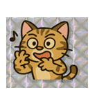 ホロきらベンガルのヒョウ柄速報@SFW（個別スタンプ：16）