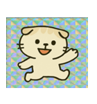 ホロきらスコティッシュのふにゃ日和@SFW（個別スタンプ：5）