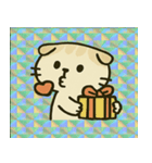 ホロきらスコティッシュのふにゃ日和@SFW（個別スタンプ：7）