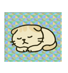 ホロきらスコティッシュのふにゃ日和@SFW（個別スタンプ：8）