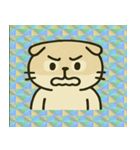 ホロきらスコティッシュのふにゃ日和@SFW（個別スタンプ：10）