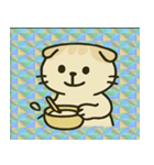 ホロきらスコティッシュのふにゃ日和@SFW（個別スタンプ：14）