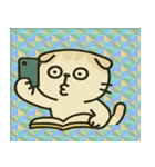 ホロきらスコティッシュのふにゃ日和@SFW（個別スタンプ：16）