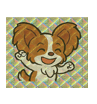 ホロきらパピヨンのふさふさ劇場@SFW（個別スタンプ：9）