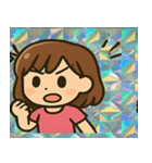 きらきらアイドルのひみつ日記@SFW（個別スタンプ：2）