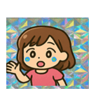 きらきらアイドルのひみつ日記@SFW（個別スタンプ：3）