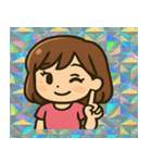 きらきらアイドルのひみつ日記@SFW（個別スタンプ：4）