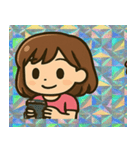 きらきらアイドルのひみつ日記@SFW（個別スタンプ：5）