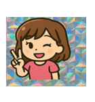 きらきらアイドルのひみつ日記@SFW（個別スタンプ：7）