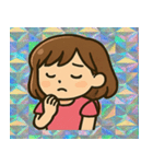 きらきらアイドルのひみつ日記@SFW（個別スタンプ：13）