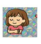きらきらアイドルのひみつ日記@SFW（個別スタンプ：15）