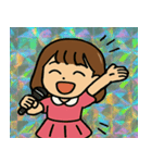 きらきらアイドルのひみつ日記@SFW（個別スタンプ：19）