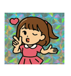 きらきらアイドルのひみつ日記@SFW（個別スタンプ：22）