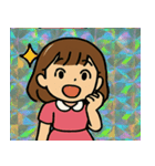 きらきらアイドルのひみつ日記@SFW（個別スタンプ：24）