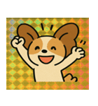 ホロきらパピヨンのぴょんぴょん便@SFW（個別スタンプ：13）