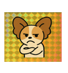 ホロきらパピヨンのぴょんぴょん便@SFW（個別スタンプ：15）