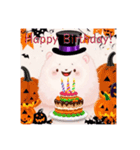 もふのせかい2(ハロウィン)（個別スタンプ：37）