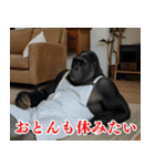 それゆけおとんゴリラ 2（個別スタンプ：19）