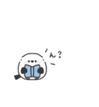 ちびっこシマエナガ◎秋のあいさつ（個別スタンプ：21）