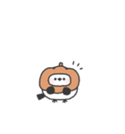 ちびっこシマエナガ◎秋のあいさつ（個別スタンプ：23）