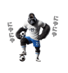 ゴリラ×サッカー！リアル3D！第九弾！（個別スタンプ：21）