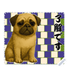 犬の メッセージ スタンプ 117（個別スタンプ：5）