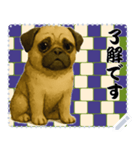犬の メッセージ スタンプ 117（個別スタンプ：13）