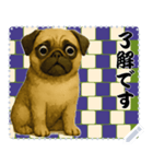 犬の メッセージ スタンプ 117（個別スタンプ：15）