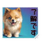 子犬の メッセージ スタンプ 17（個別スタンプ：5）