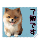 子犬の メッセージ スタンプ 17（個別スタンプ：20）
