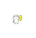 超小さい丸くて白いヤツ68（個別スタンプ：1）